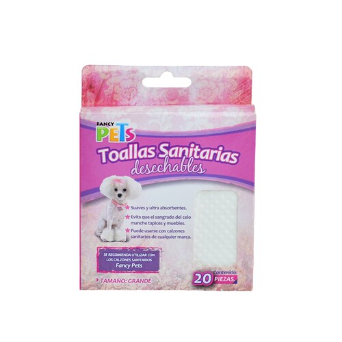 Toalla Sanitaria Gde - 20 Pz