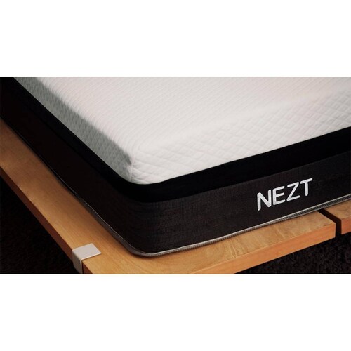 Colchón Nezt Queen Memory Foam + Viscolastic (Semi Firme) - Blanco