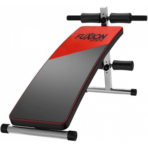 Banca Para Abdominales 5 inclinaciones Negro/Rojo