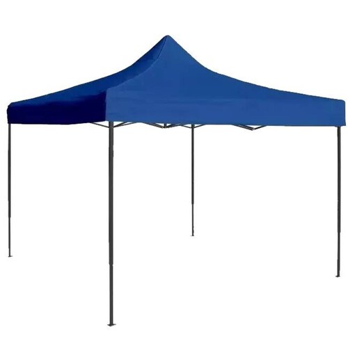 Toldo 3x3 M Plegable Impermeable Para Exterior Azul