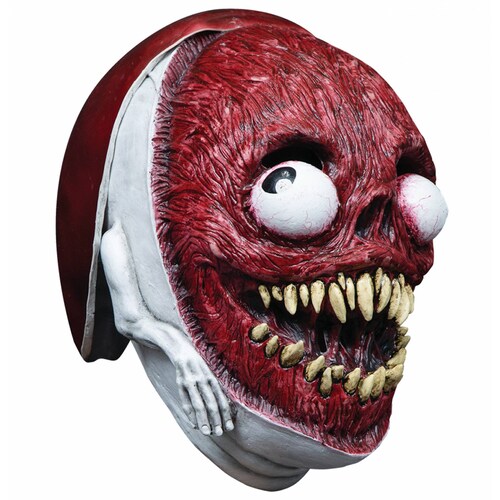 Máscara De Monstruo Creepypasta Bridge Maggot Disfraz Ghoulish Productions