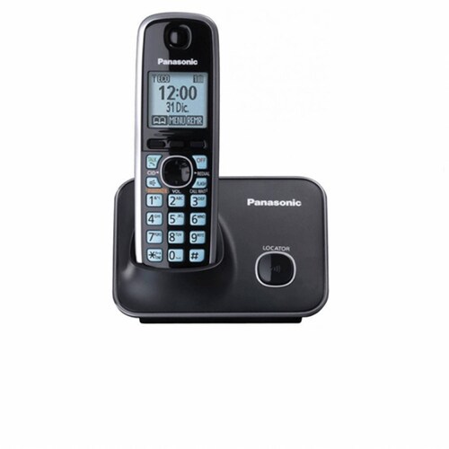 Teléfono Inalámbrico Panasonic KX TG4111MEB   Negro LCD