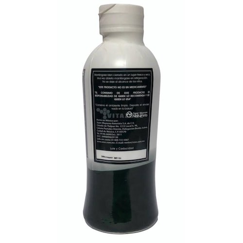 Clorofila líquida concentrada hierbabuena 500 ml Vidanat 