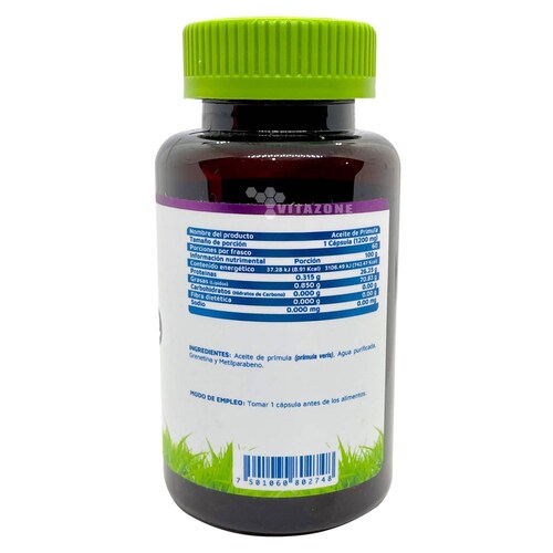 Aceite de Prímula 60 cápsulas Vidanat .