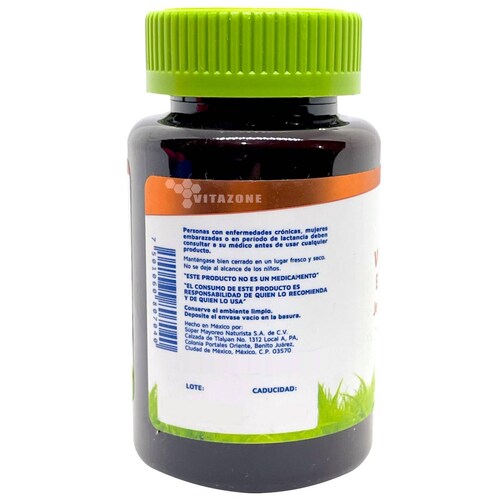 Vitamina C Equinácea Jengibre y Zinc 60 cápsulas Vidanat 
