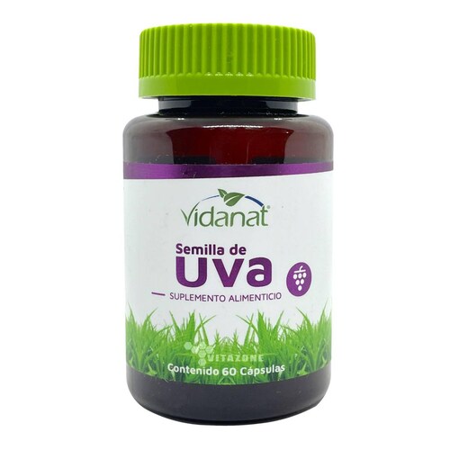 Semilla de Uva 60 cápsulas Vidanat 