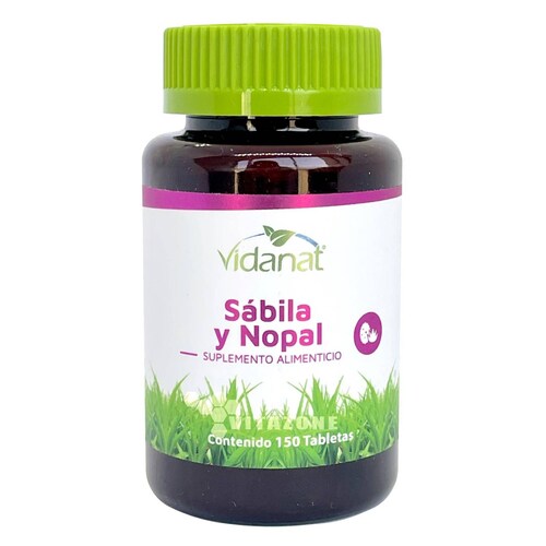 Sábila y Nopal Vidanat 150 tabletas 