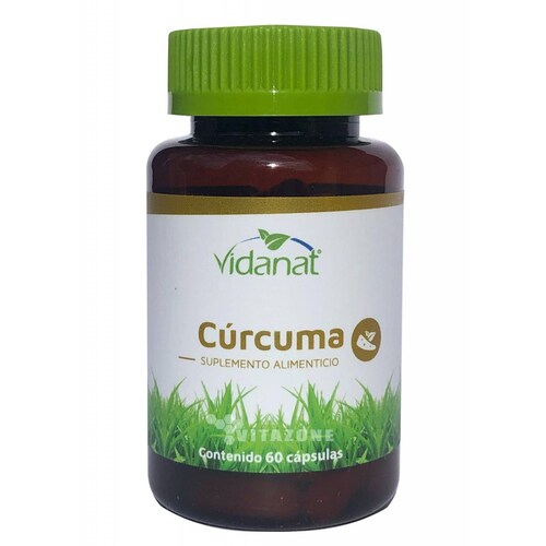Cúrcuma 500 Mg 60 Cápsulas Vidanat. 