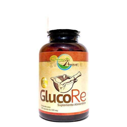 Glucore 180 caps de 500 mg Green House. 