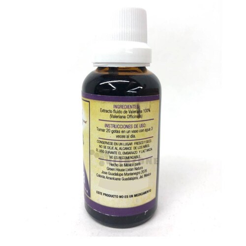 Valeriana Extracto Fluido 30 Ml Green House (Calmante). 