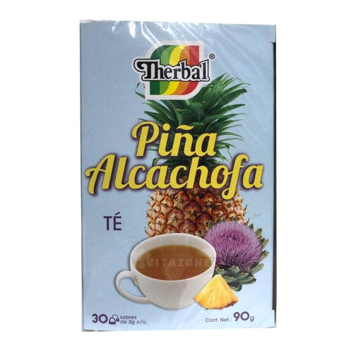 Té de Piña Alcachofa 30 sobres Therbal 