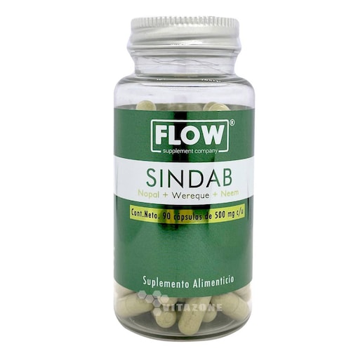 Nopal Wereke Neem 90 capsulas SINDAB Flow 