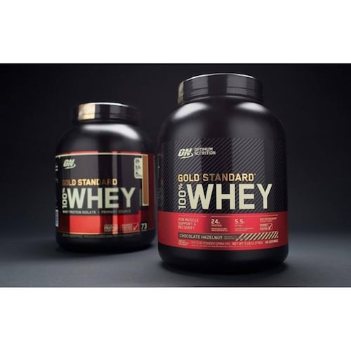 Proteína Gold Standard 100% Whey 5 Lbs Vainilla Optimum Nutrition. 