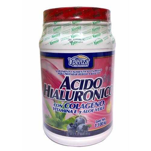 Ácido Hialurónico, Colágeno y Aloe Vera 1.100 kg Mora Ypenza 