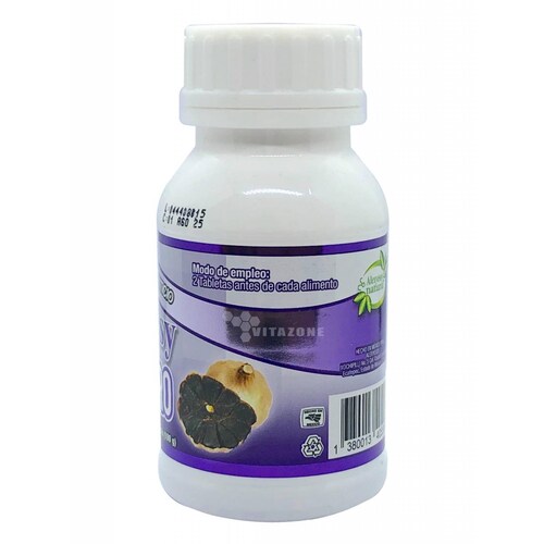 Ajo Negro 200 tabletas de 500 mg Alexyessy 