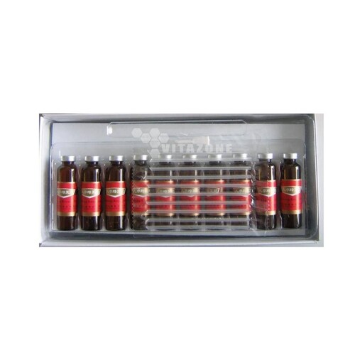 Ginseng Royal Jelly 10 Ampolletas De 10 ML Mei Hua 