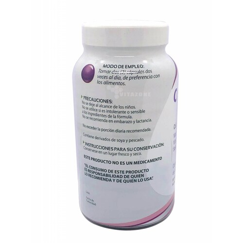 Colágeno Marino Vitamina C Zinc Biotina Selenio 300 Caps 6-1 