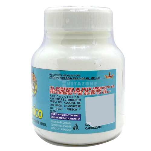 Vitamina B5 Ácido Pantoténico 30 capletas de 400 mg Riket 