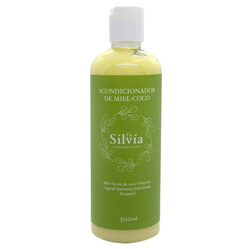 Acondicionador Miel Coco Queratina 500 ml Tía Silvia 
