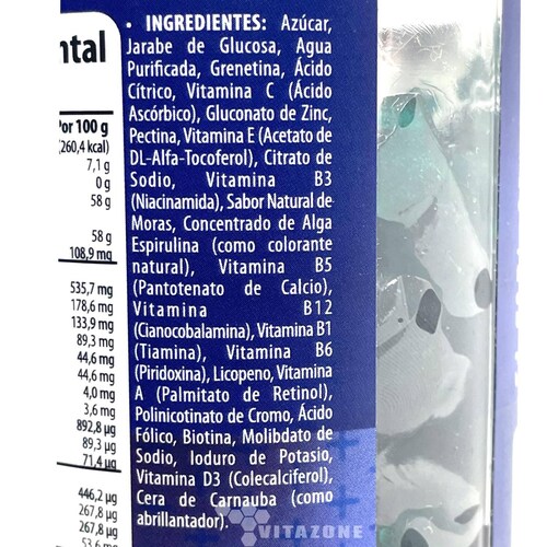 Men's Multi vitamínico para hombre 100 gomitas Solanum 