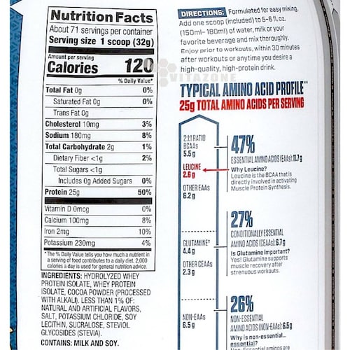 ISO 100 Hydrolyzed 5 Lbs Cocoa Pebbles Dymatize. 
