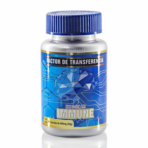 Factor de Transferencia Immune 60 cápsulas Biogear vegetal 