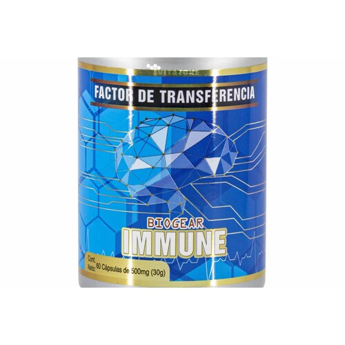 Factor de Transferencia Immune 60 cápsulas Biogear vegetal 