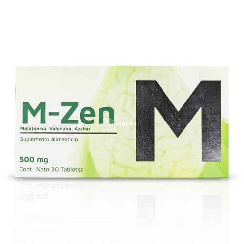 Melatonina Valeriana Azahar 30 tabletas M-Zen Ypenza 