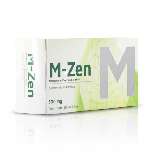 Melatonina Valeriana Azahar 30 tabletas M-Zen Ypenza 