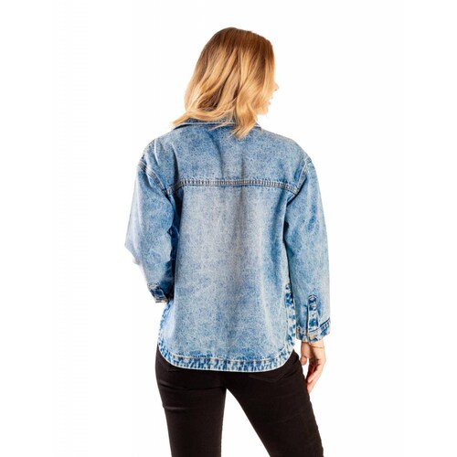 Chamarra oversize camisera 4127 