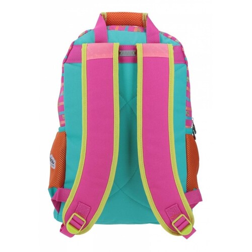 Mochila Cuatro Ojos Changolos Panel Frontal De Peluche 
