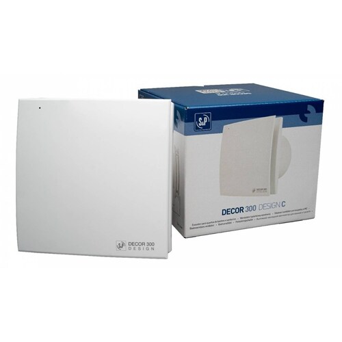 Extractor De Aire Para Baño Decor Design 200 S&p 118mm 5pLG