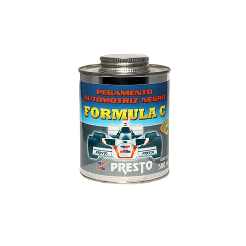 Pegamento Formula C Empaques Hules Metal Color Negro500ml