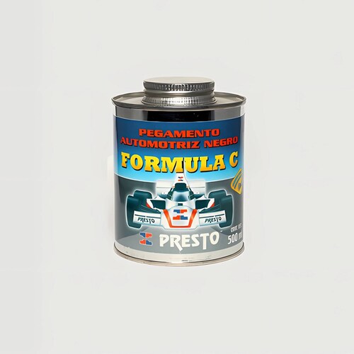 Pegamento Formula C Empaques Hules Metal Color Negro500ml