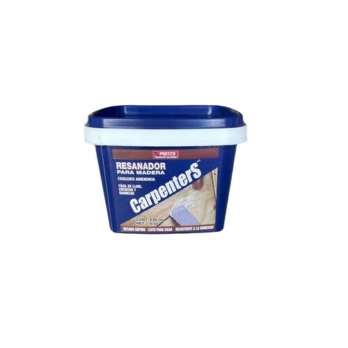 Resanador P madera (caoba) Presto Carpenters   Tarro 236 Ml