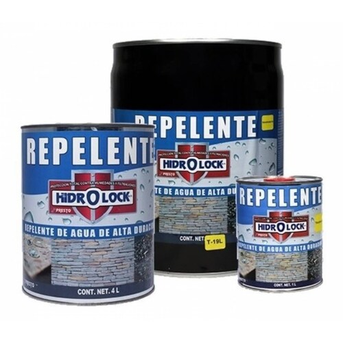 Repelente Piedra Y Cantera Hidrolock Satinado 1lt