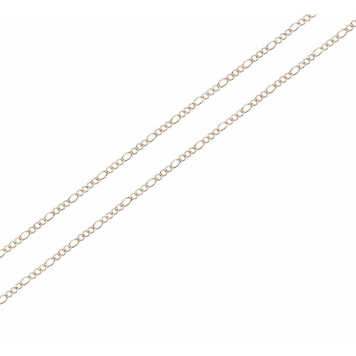 Cadena Estilo Cartier Oro 14k Sólido 45 cm 