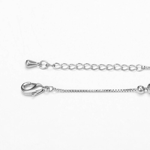 CRISTAL AMOR - Pulsera Corona Queen Princess Cristal Oro 14k Laminado Blanca 20 cm