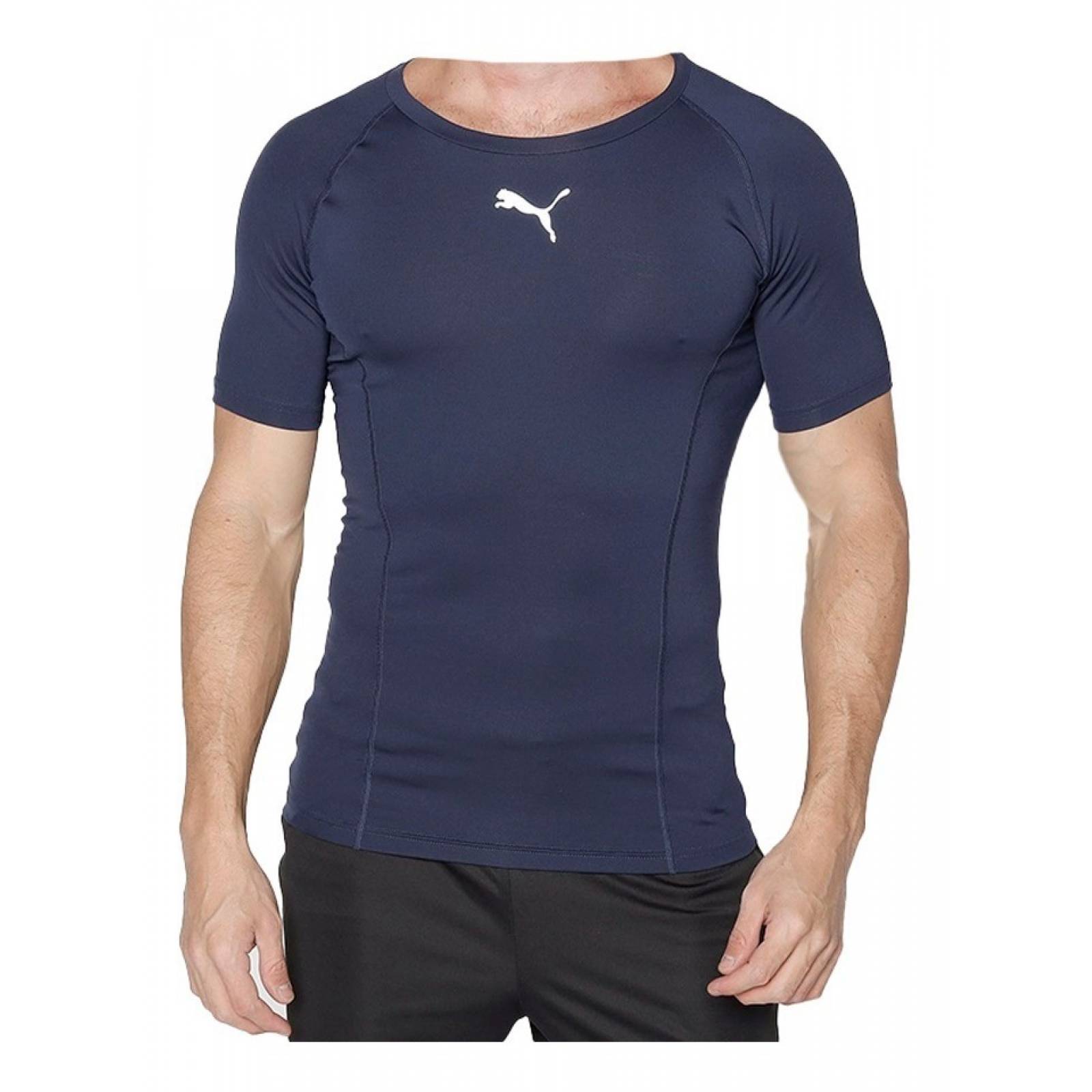 Playera Puma Para Hombre Baselayer Tee Ss 655918 Compresion