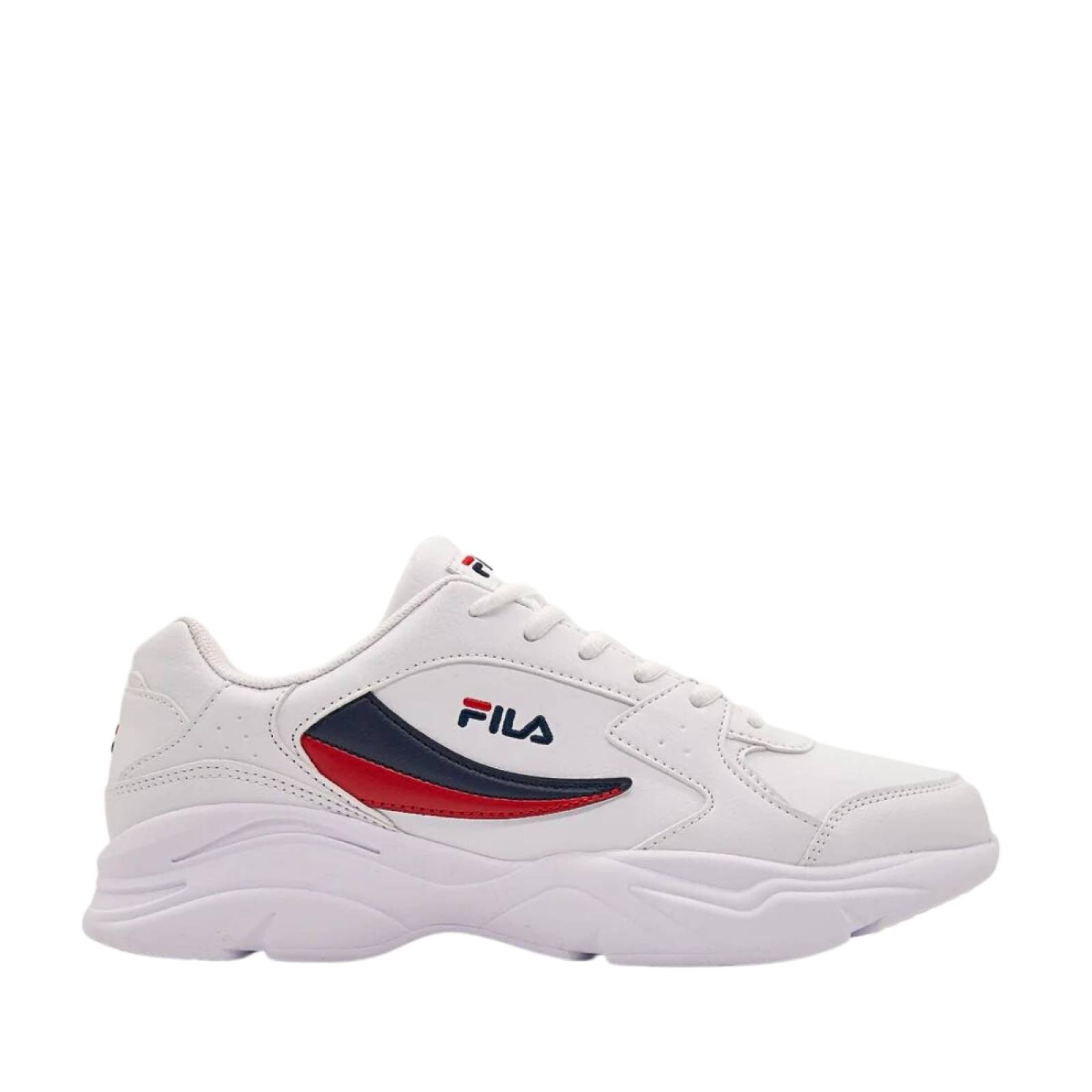 Tenis Fila Para Mujer Stirr 5rm02049 125 Blanco Casual