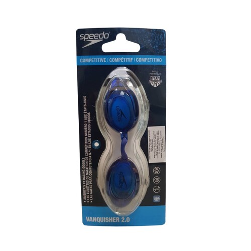 Goggles Unisex Speedo Vanquisher 2.0 7750128 420 Competencia - Azul.