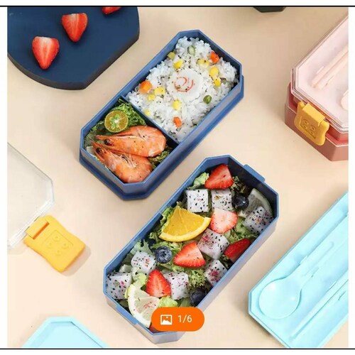 Box Lunch Apto Para Microondas