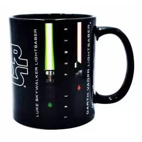 Taza Star Wars Brilla En La Obscuridad.