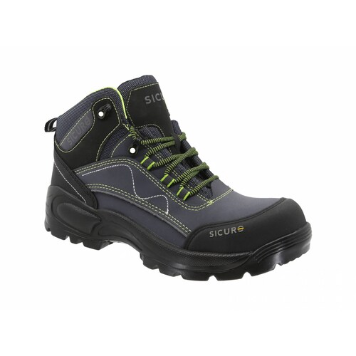 Bota Industrial Con Casquillo Sicuro Dibase Si50 Color Azul Marino Para Hombre