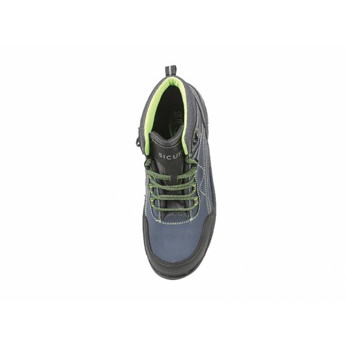 Bota Industrial Con Casquillo Sicuro Dibase Si50 Color Azul Marino Para Hombre