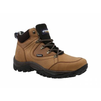 Botas Senderismo Casuales Outdoor para Hombre Piel Nobuck Nh 350 Miel