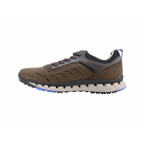 Tenis de Piel para Senderismo Discovery Expedition Tai 2343 Café para Hombre