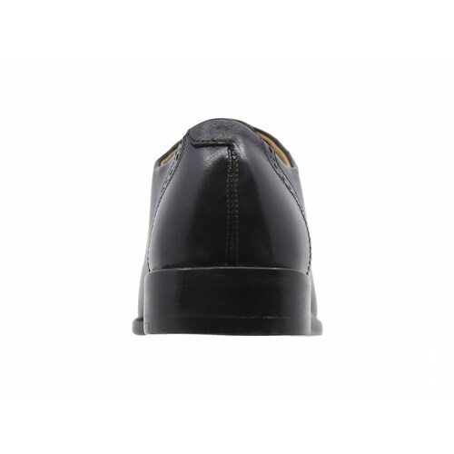 Zapato Bostoniano Suela De Cuero Triples Firenze 36151 Negro para Hombre