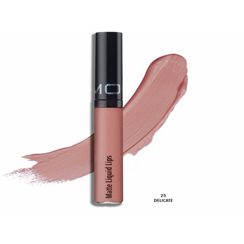 LABIAL LIQUIDO MATE DELICATE 025 MOIRA COSMETIC MLL025