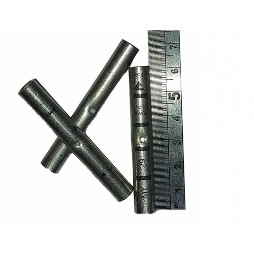 Conector De Empalme Ponchable A Tope Lineal Para Cable 4 Awg